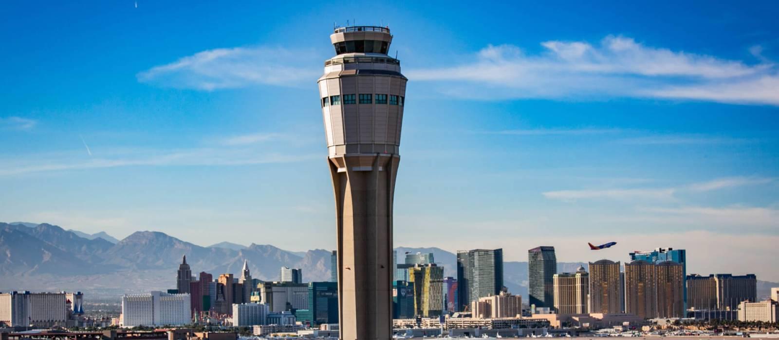 Harry Reid International concourse