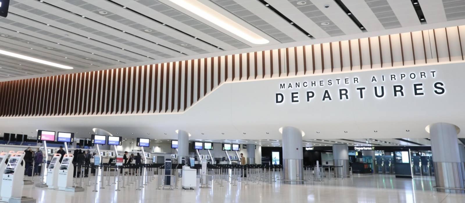 Manchester Airport terminal